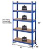 Tangkula Metal Storage Shelves, 60inches Heavy Duty Frame Organizer