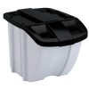Suncast 18 Gallon Indoor or Outdoor Recycle Storage Bin