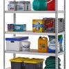 Aluminum Heavy Duty 5-Shelf Shelving Unit