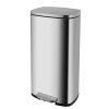 Homfa Kitchen Trash Can, 8 Gallon (30L) Fingerprint Proof Stainless Steel