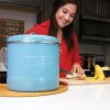 Compost Bin with 7 FREE Charcoal Filters by Silky Road