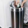 simplehuman 55 Liter / 14.5 Gallon Swing Top Trash Can