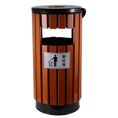 BEAMNOVA Trash Can Outdoor Garbage Enclosure with Locking Lid
