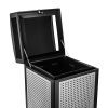 Alpine Industries Rugged 40-Gallon All-Weather Outdoor Recycle Bin