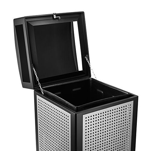 Alpine Industries Rugged 40-Gallon All-Weather Outdoor Recycle Bin