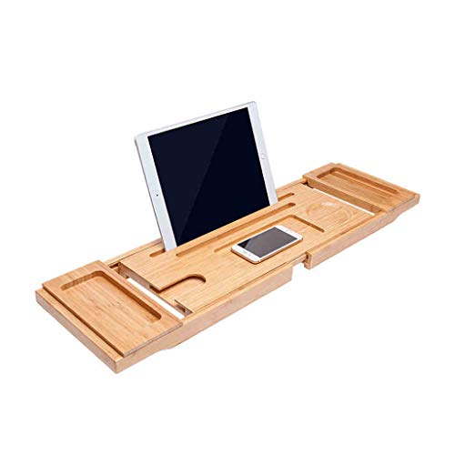 Bathtub Tray Caddy Bathtub Tray Wooden - Bamboo Bathroom Shelf Retractable