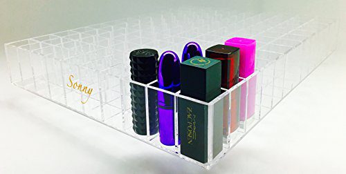 Acrylic Lipstick Drawer Organizer for the Ikea Alex Holds 130 lip gloss
