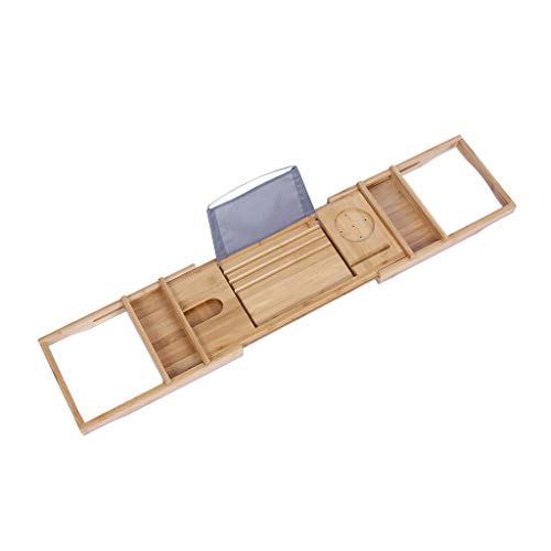 Bathtub Tray Caddy Bathtub Tray Wood - Bamboo Bathroom Shelf Retractable