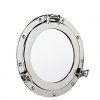 Nagina International Metal Crafted Nickel Plated Aluminum Porthole Bathroom