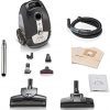 Tritan Bagged Canister Vacuum with HEPA Filtration