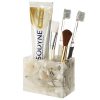 AIMONE Bathroom Accessory Set, Natural White Marble Inside Bath Gift Set
