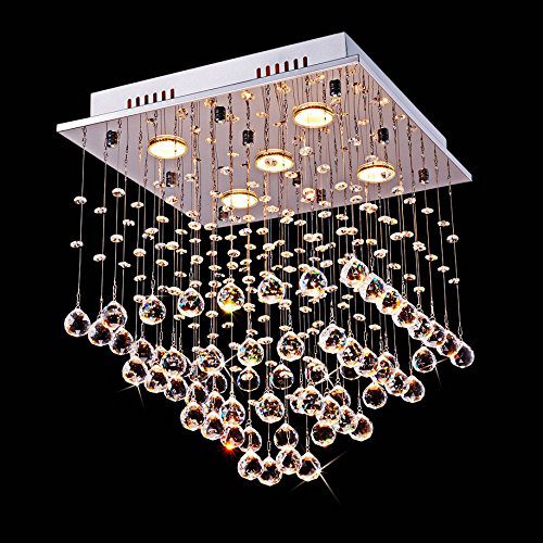 Saint Mossi Chandelier Modern K9 Crystal Raindrop Chandelier Lighting