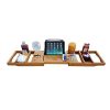 Bathtub Tray Caddy Bathtub Tray Wood - Bamboo Bathroom Shelf Retractable