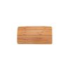 Organic Bamboo Tea Serving Tray - Rounded Edges