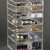AMERICAN ACRYLIC DISPLAY INC. Makeup Organizer GlamoureBox