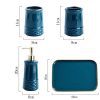 GSAGJysb Bathroom Tray Set, Bathroom Set of Five/Bathroom Supplies