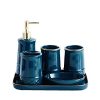 GSAGJysb Bathroom Tray Set, Bathroom Set of Five/Bathroom Supplies