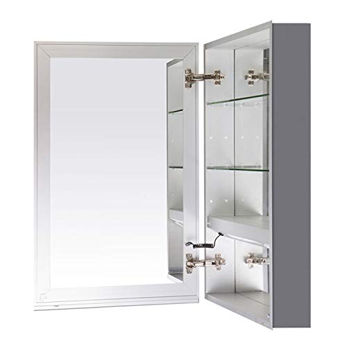 24" x 32" LED Lighted Bathroom Medicine Cabinet, Illuminated Wall Mount