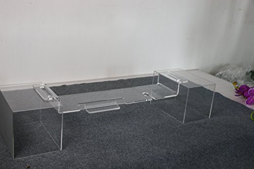 ONELUX Acrylic Bathtub mobilephone/pad Storage Shelf Rack
