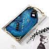 SRUI Vanity Tray, Decorative Marble Jewelry Tray with Polished Metal Handles