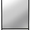 Urban Legacy Black Pharmacy Mirror, Metal Framed