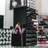 Spinning Acrylic Makeup Organizer Carousel - Holds 72 Lipstick Holder Slots