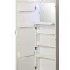Abington Lane Over The Door Makeup Organizer - Wall Mounted Beauty Armoire