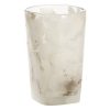 AIMONE Bathroom Accessory Set, Natural White Marble Inside Bath Gift Set