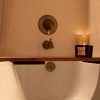 🛁 Luxury Walnut Bath Caddy Tray – Adjustable for Every Relaxing Bath Moment
