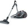 Severin S'Power Extreme Bagless Canister Vacuum Cleaner, Midnight Black