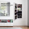 YUSING Full Length Mirror Jewelry Cabinet, Jewelry Armoire Storage Organizer