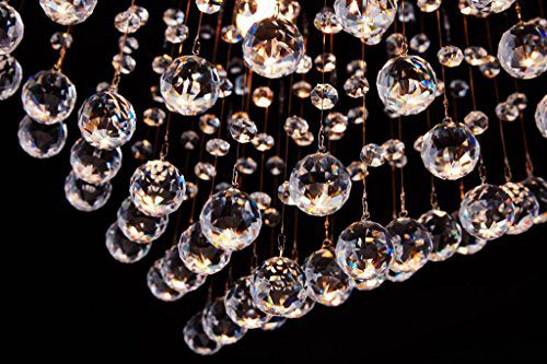 Saint Mossi Chandelier Modern K9 Crystal Raindrop Chandelier Lighting