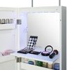 Abington Lane Over The Door Makeup Organizer - Wall Mounted Beauty Armoire