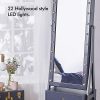 Beautify Lockable Floor Standing Make Up and Jewelry Cabinet Organizer