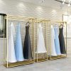 FURVOKIA Heavy Duty Metal Garment Rack,Wedding Dress