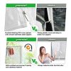Greenstell Garment Rack with PVC Cover on Wheels,Heavy Duty Adjustable Clothing