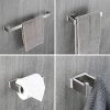 Durafe Brushed Nickel Bathroom Hardware Set – Modern, Durable & Rustproof