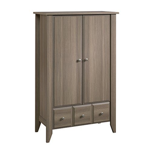 Sauder Shoal Creek Armoire, Diamond Ash finish