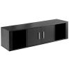 Giantex 2 Cube Wall Mounted Floating Media Storage Cabinet Hanging Desk