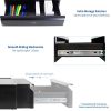 VIVO Black 18 inch Office Mounted Sliding Under Desk Pull-Out Drawer