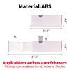 DIOMMELL 12 Pack Adjustable Dresser Drawer Dividers Organizers