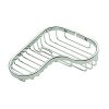 Ginger Splashables Corner Shower Basket, Polished Chrome