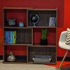 IRIS 42-Inch Wide Expandable Bookcase, Dark Brown