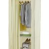 BestOffice Heavy Duty Clothes Hanger Rolling Garment Rack