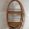 AquaTeak The Original Moa Teak & Stainless Shower Organizer