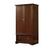 Sauder Palladia Armoire, Select Cherry finish