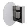 Croydex Tay Stainless Steel Oval Medicine Cabinet