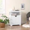 VASAGLE Bathroom Storage Cabinet, Floor Cabinet Cupboard