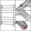 SHARNDY Heated Towel Warmer Rack Polished Chrome Drying Rack