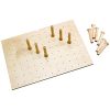 Rev-A-Shelf 12 Peg Board System for 30 x 21 Inch Drawers, Natural Maple